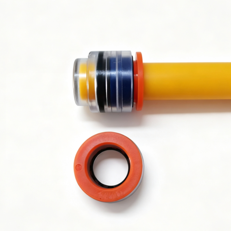 Microduct Straight End Cap, 3 to 25 mm, available in Red, Blue, Clear or Custom Colors